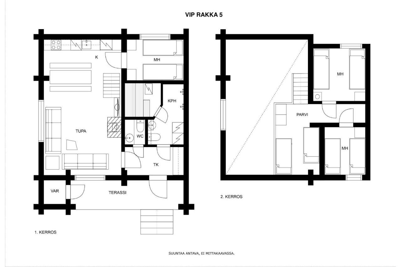 Vip Rakka Villas 5 & 6 Levi Buitenkant foto
