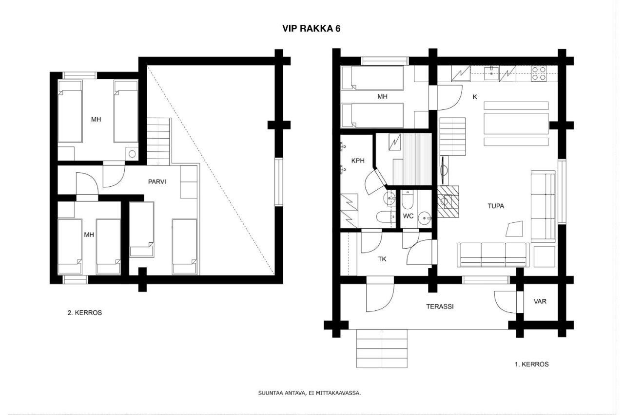 Vip Rakka Villas 5 & 6 Levi Buitenkant foto